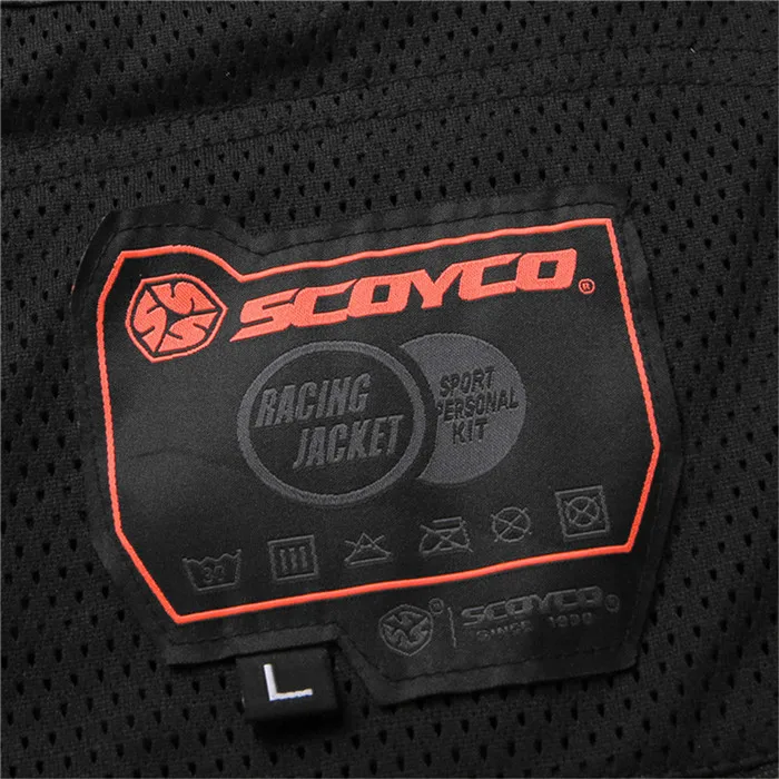 Куртка для мотогонок Scoyco JK49, мужская куртка для мотокросса, куртка для мотокросса, Спортивная защитная одежда