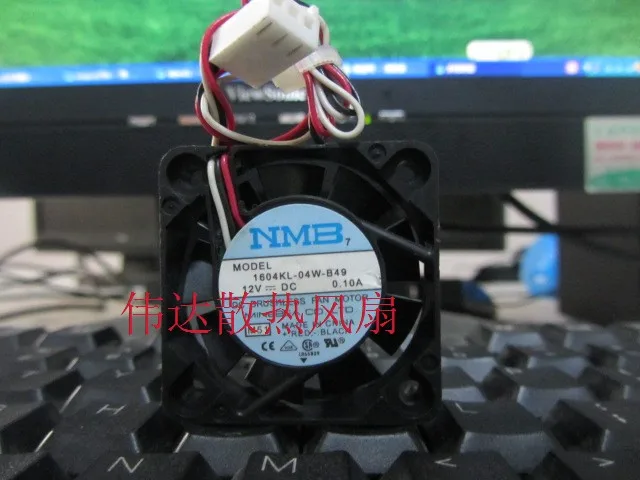 

Original NMB 4010 1604KL-04W-B49 DC 12V 0.10A40 * 40 * 10MM Cooling Fan