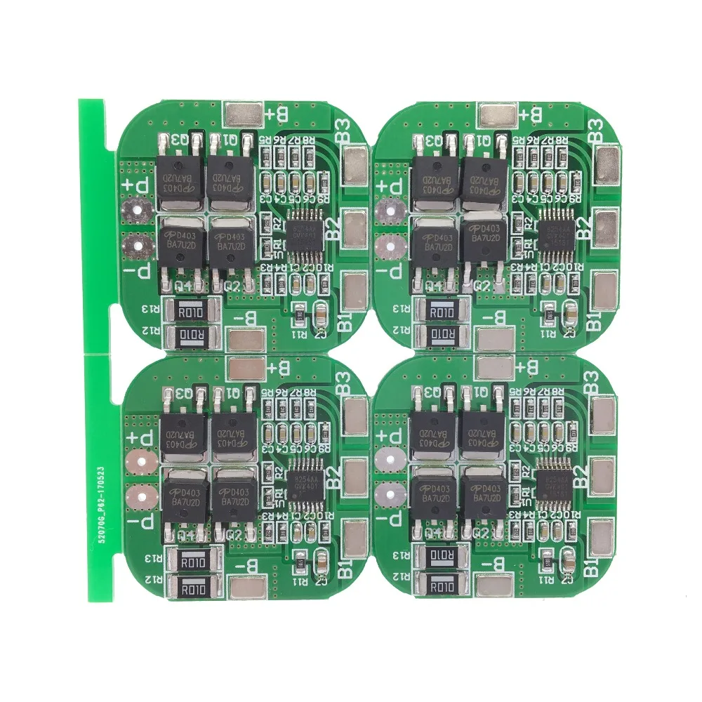 4S 14 8 V/16 V 20A пиковая литий ионная BMS батарея pcm Защитная плата bms для литиевой LicoO2