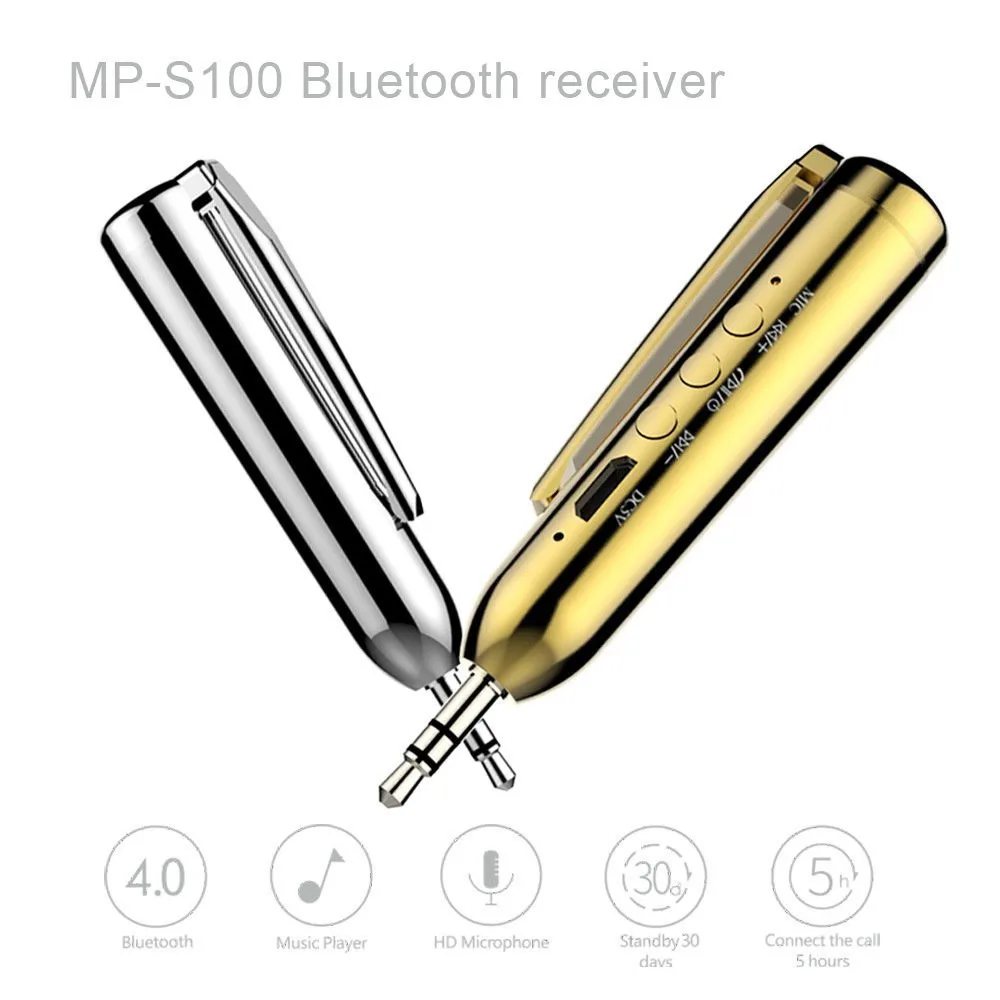 Автомобильный Bluetooth приемник FGHGF в виде ручки аудиоприемник AUX динамик