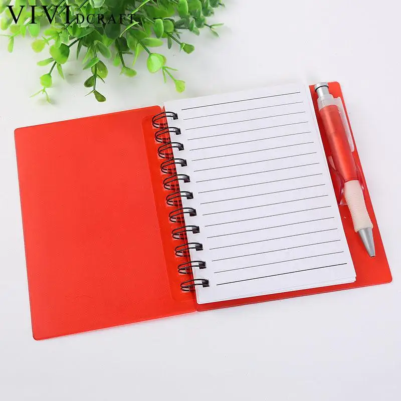 Vividcraft Корея Kawaii Канцелярские Пластик крышка Sketchbook Тетрадь для студентов
