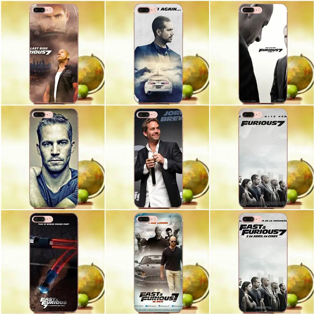 Для Samsung Galaxy Note 2 3 4 5 8 9 S3 S4 S5 S6 S7 S8 S9 mini Edge Plus хорошие чехлы для телефонов Fast And Furious 7