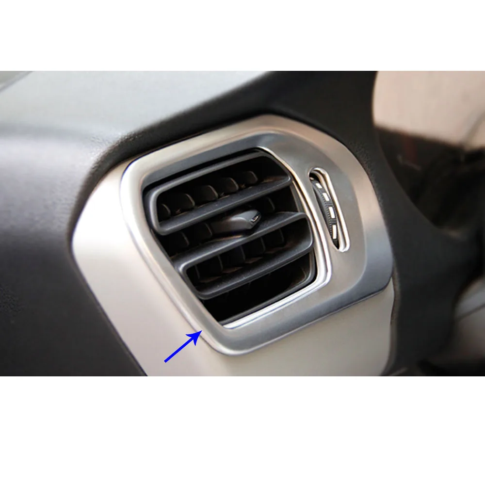 Для Peugeot 301 2014 2015 2016 2017 автомобильный детектор отделка ABS Хром Передний левый +