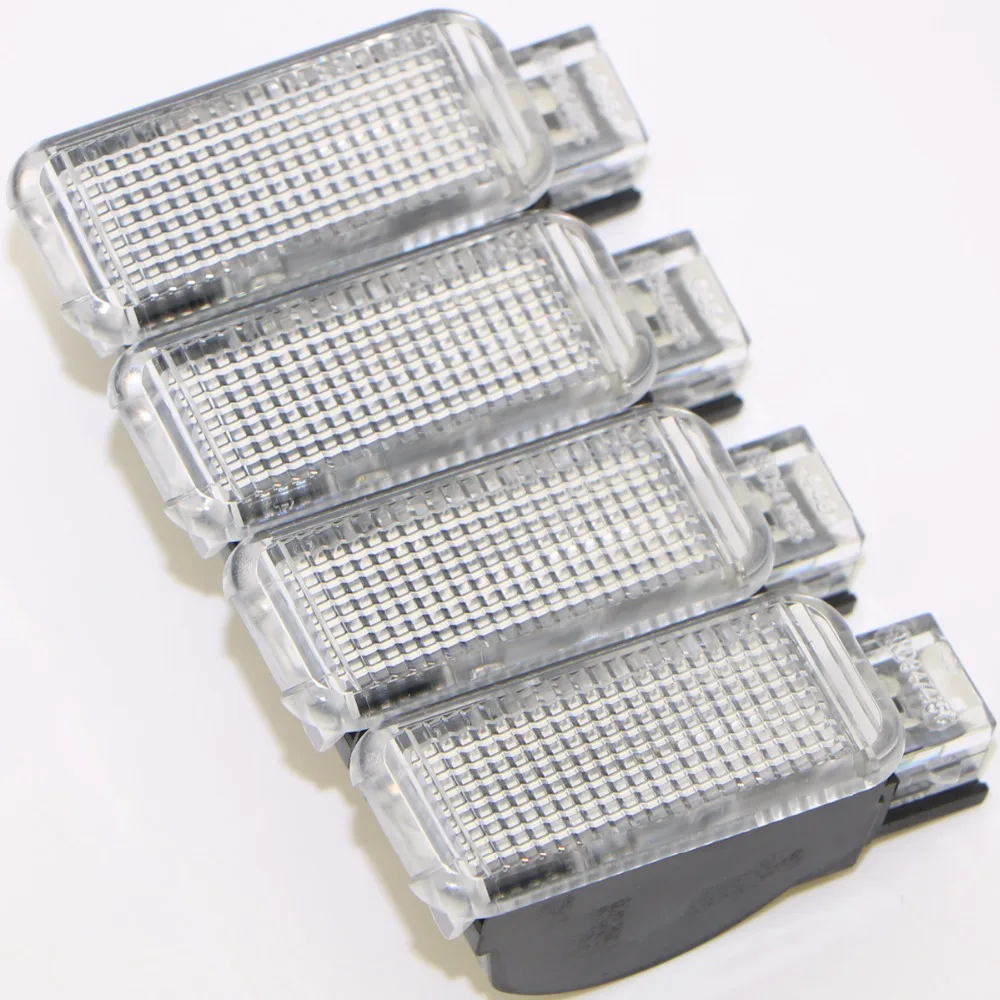 4Pcs Car Door Trunk Warning Light For Seat Leon Exeo Sharan Phaeton A7 Q3 Q5 Q7 TT R8 A6 S6 A3 S3 A4 S4 RS6 RS7 8KD 947 415 C | Автомобили