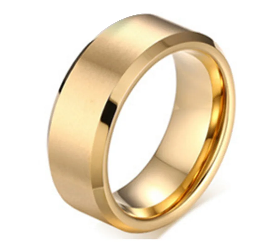 Mossovy серебро цвет для мужчин кольцо мода нержавеющая сталь черные кольца