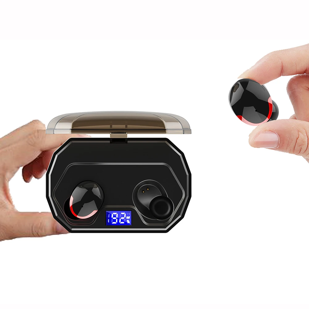 XGODY R10 TWS светодиодный экран Bluetooth наушники 5 0 power Bank Функция шумоподавления