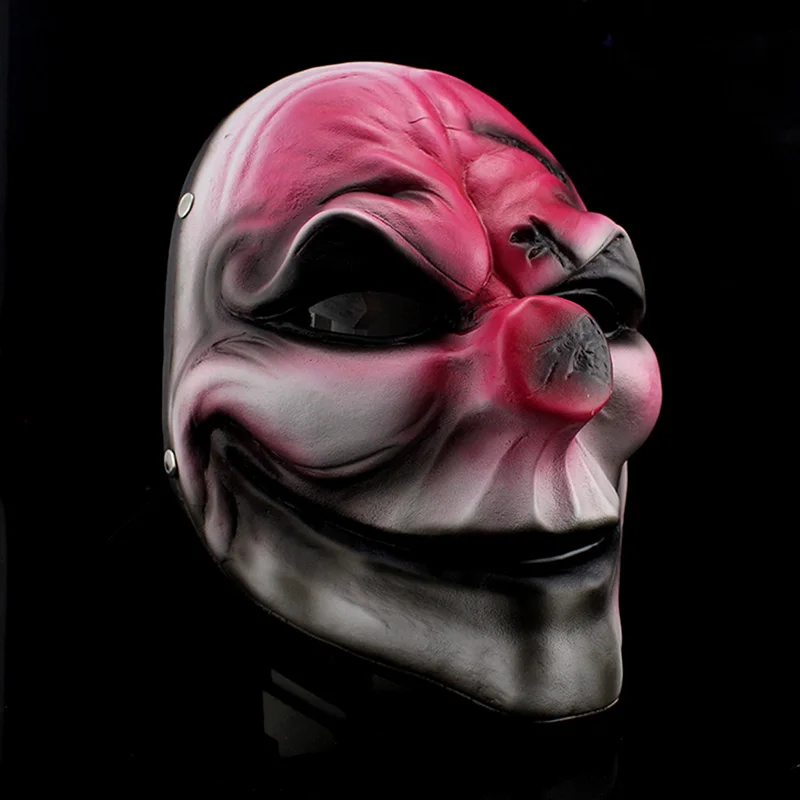 H& D ужасная маска на Хэллоуин Payday 2 маска новейшая тематическая игра серия полимерные страшные маски клоуна для маскарада вечерние декор стен искусство