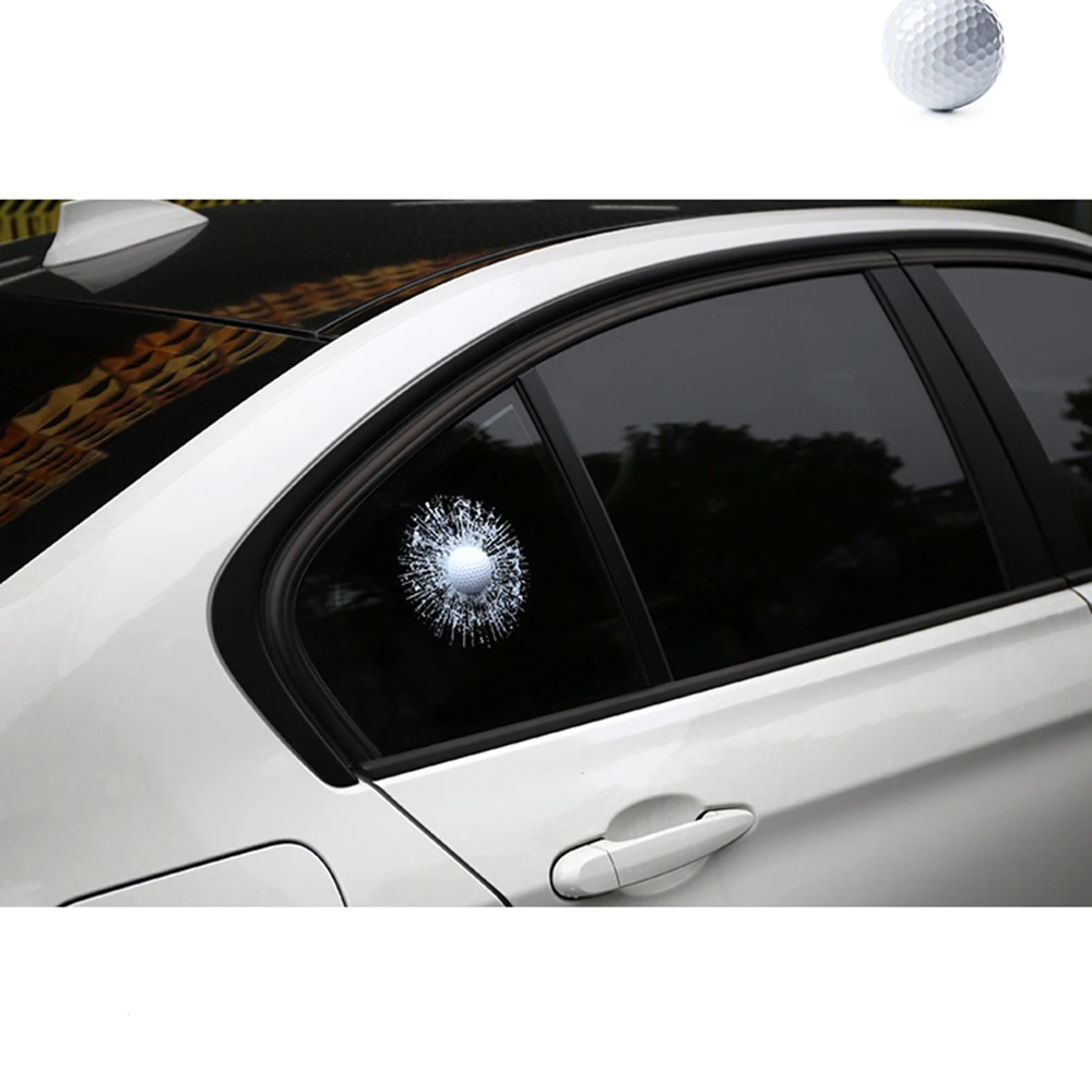 Веселая наклейка и на автомобиль Aliauto 3D окно для гольфа Ford Focus VW Skoda Mercedes BMW Renault Opel