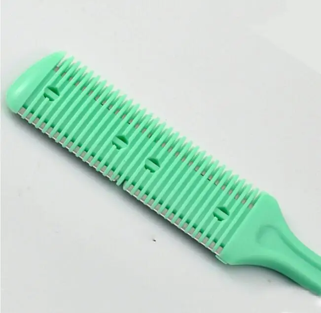 Триммер для волос расческа стрижки 2 лезвия|thinning comb|hairdresser cuttingcutting thinning |