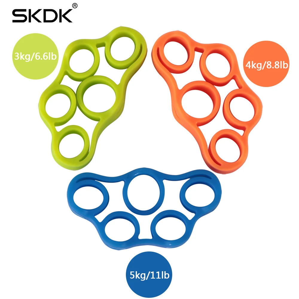 SKDK 1 набор силиконовых колец для рук профессиональный тренажер пальцев