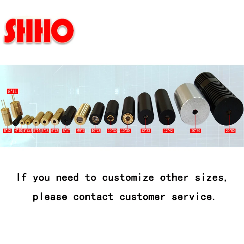 

Frequency modulation 650nm 10mw red line laser module PWM laser level measurement sensor transmitter position marking 0-50KHz