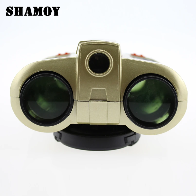 Shamoy 4*30 детские игрушки бинокулярный с лампой Портативный телескопов портативных HD бинокль lb430