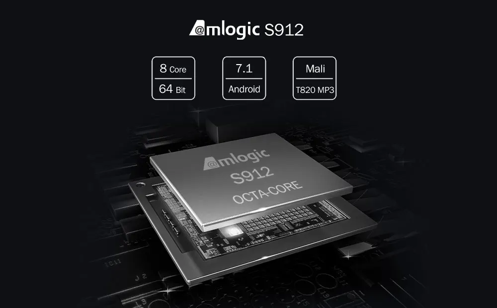 VONTAR TX92 3 Гб 64 ГБ Android tv box 7,1 Восьмиядерный 4K Amlogic S912 2,4 г/5 ГГц Wifi BT4.1 Сталкер медиаплеер телеприставка
