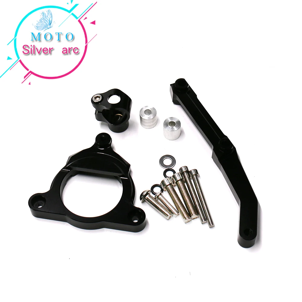 support BLACK Для Kawasaki Z800/E Версия 2013- 15 аксессуары для мотоциклов рулевая стабилизация демпфер кронштейн для мотоцикла демпфер руля - Цвет: support BLACK