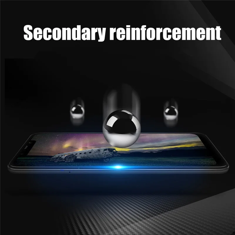 Закаленное стекло с полным покрытием для Xiaomi pocophone F1 6X A2 Защитная пленка экрана