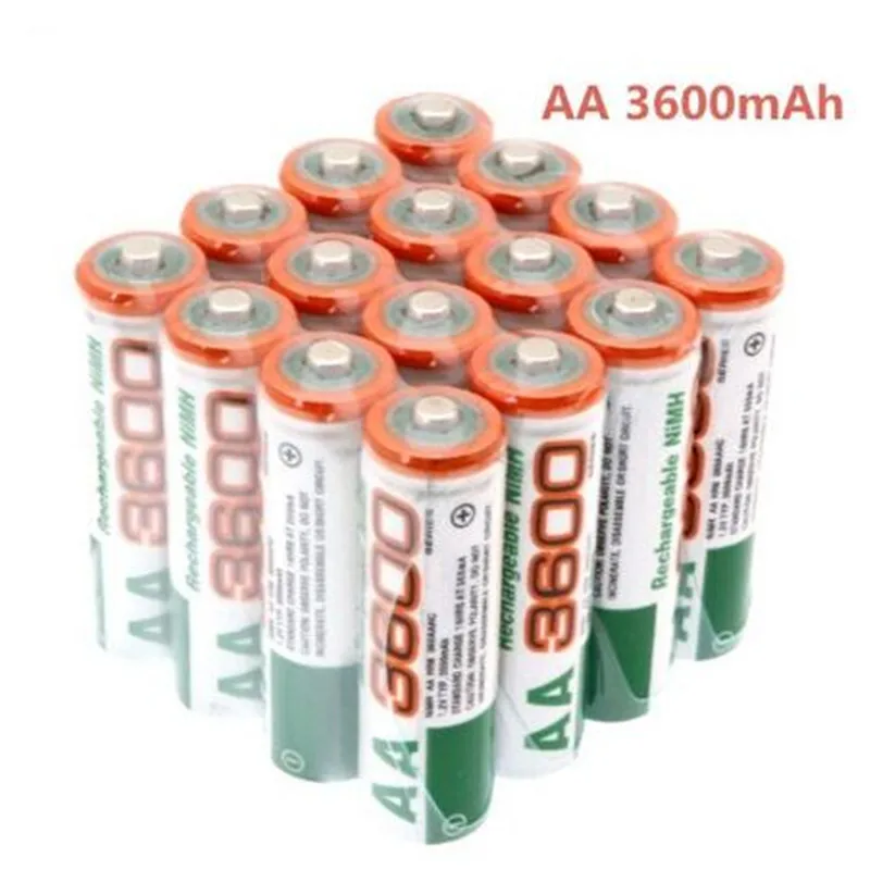 Dolidada 50 шт в наборе 100% новый 1 2 никель металл гидридный аккумулятор с напряжением AA