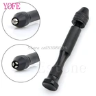 Зажимной патрон для ручной мини-дрели из алюминия, 0,3-3,2 мм, 1 шт., S08