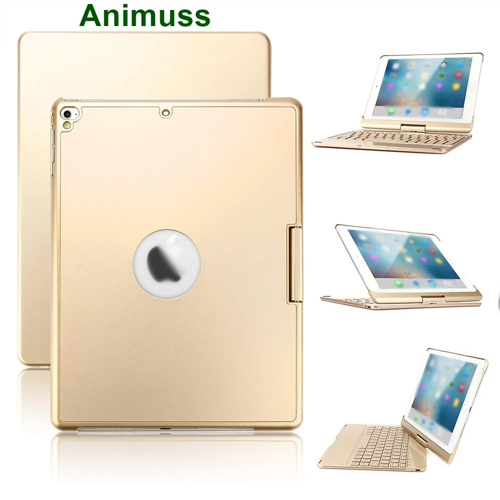 Чехол для iPad 6 го поколения с клавиатурой 7 цветов настраиваемая подсветка и