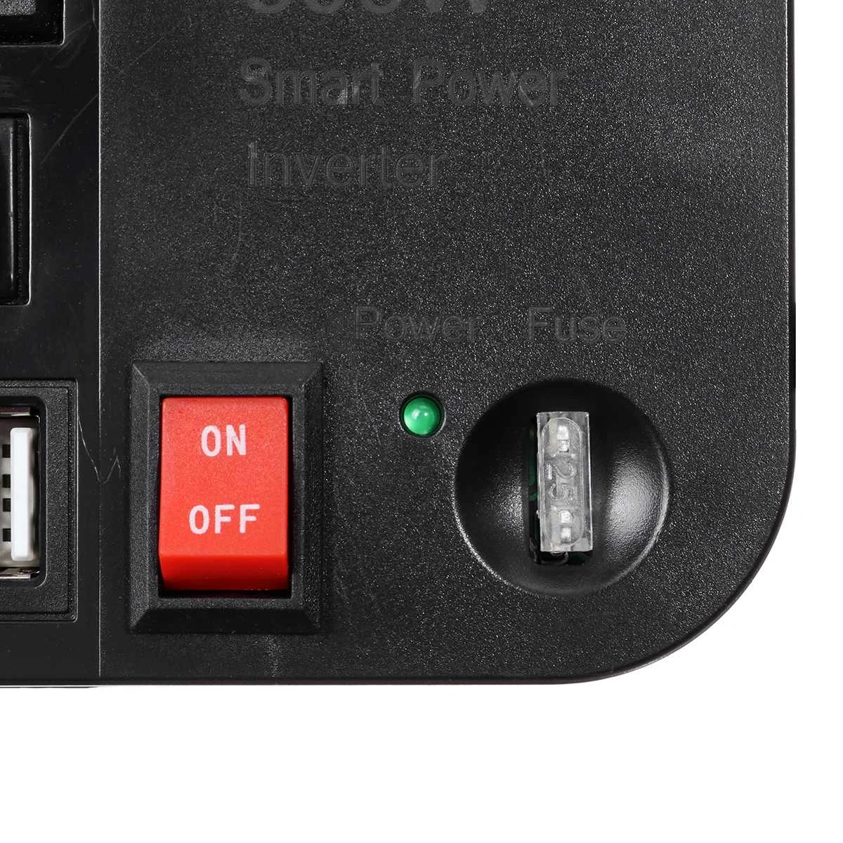 Эффективный 4 USB 300 Вт DC 12 В к AC 220 В автомобильный инвертор зарядное устройство адаптер конвертер DC12 к AC220 модифицированный синусоидальный волновой трансформатор