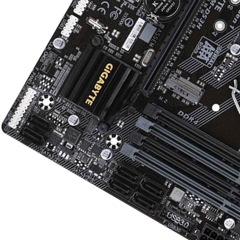 Материнская плата GIGABYTE GA-B250M-DS3H LGA1151 i3 i5 i7 DDR4 64G Micro-ATX | Компьютеры и офис