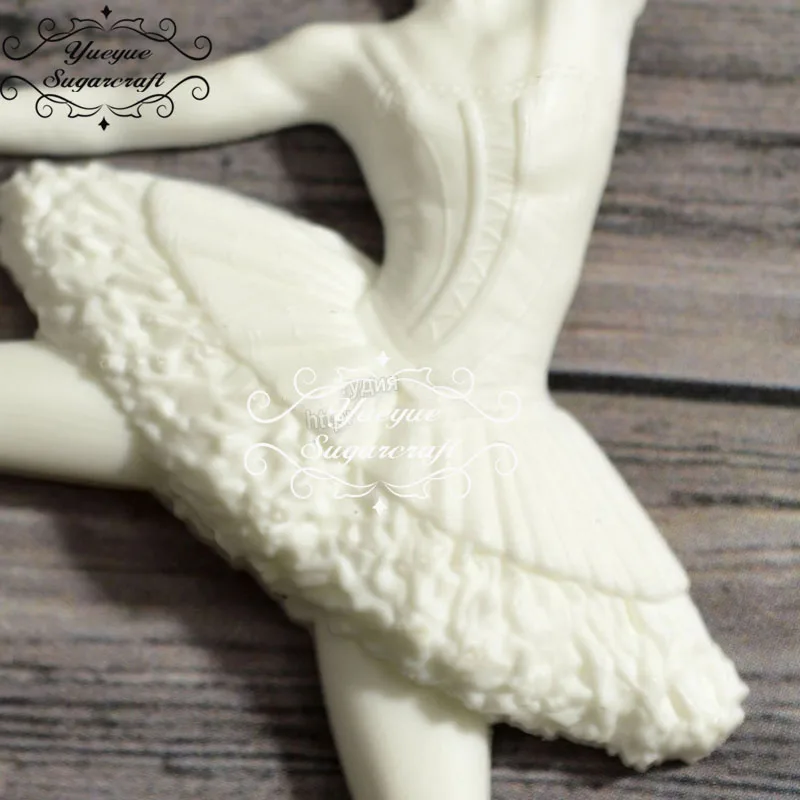 Yueyue Sugarcraft новейшая оправа для танцора силиконовая форма помадки инструменты