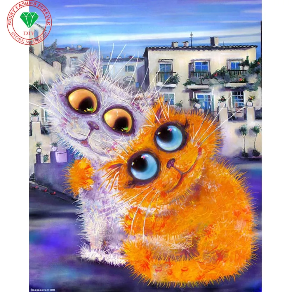 Алмазная 5D мозаика для творчества картина из мультфильмов детей Набор вышивки