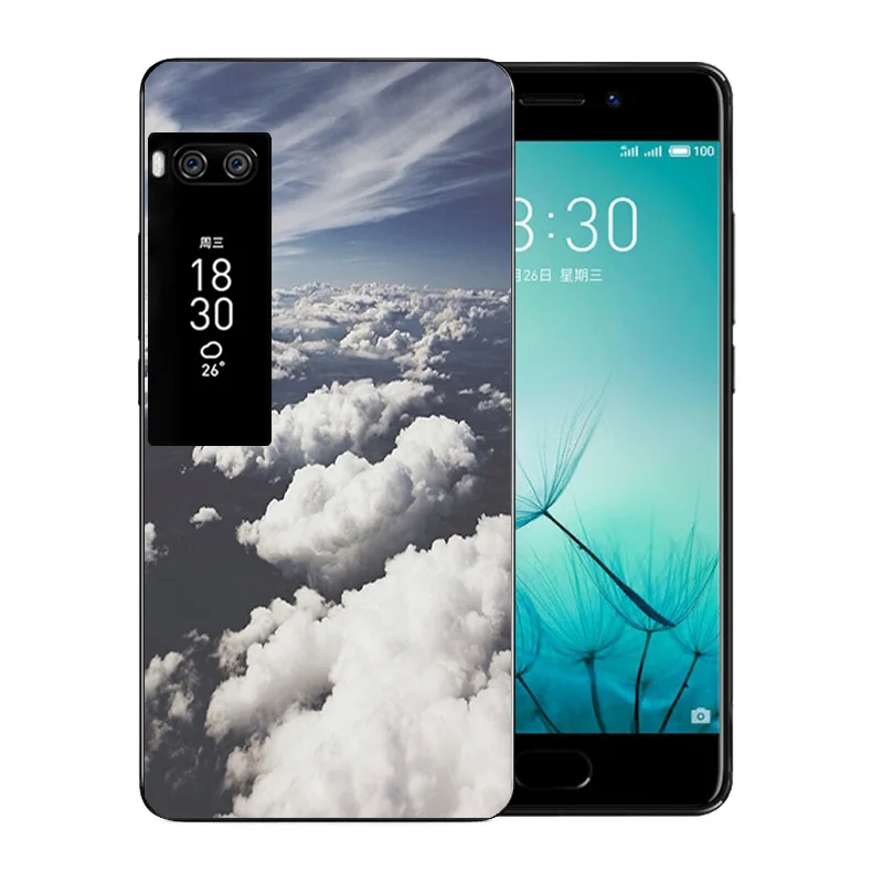 Чехлы для телефонов Meizu Pro 7 M792Q силиконовая полная защитная оболочка TPU прозрачная
