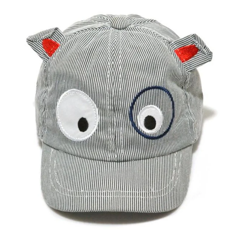 Cartoon Baby Caps Kids Newborn Toddler Summer Breathable Girl Boy Hats Spring Accessories | Детская одежда и обувь