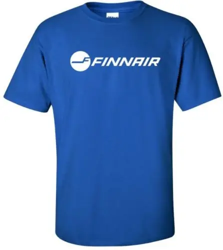 Винтажный логотип Finnair футболка финской авиакомпании футболки толстовки|Мужские