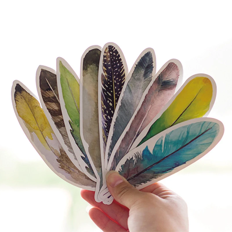 30 шт./кор. Летающий кожаная бумажная Закладка для книги канцелярские