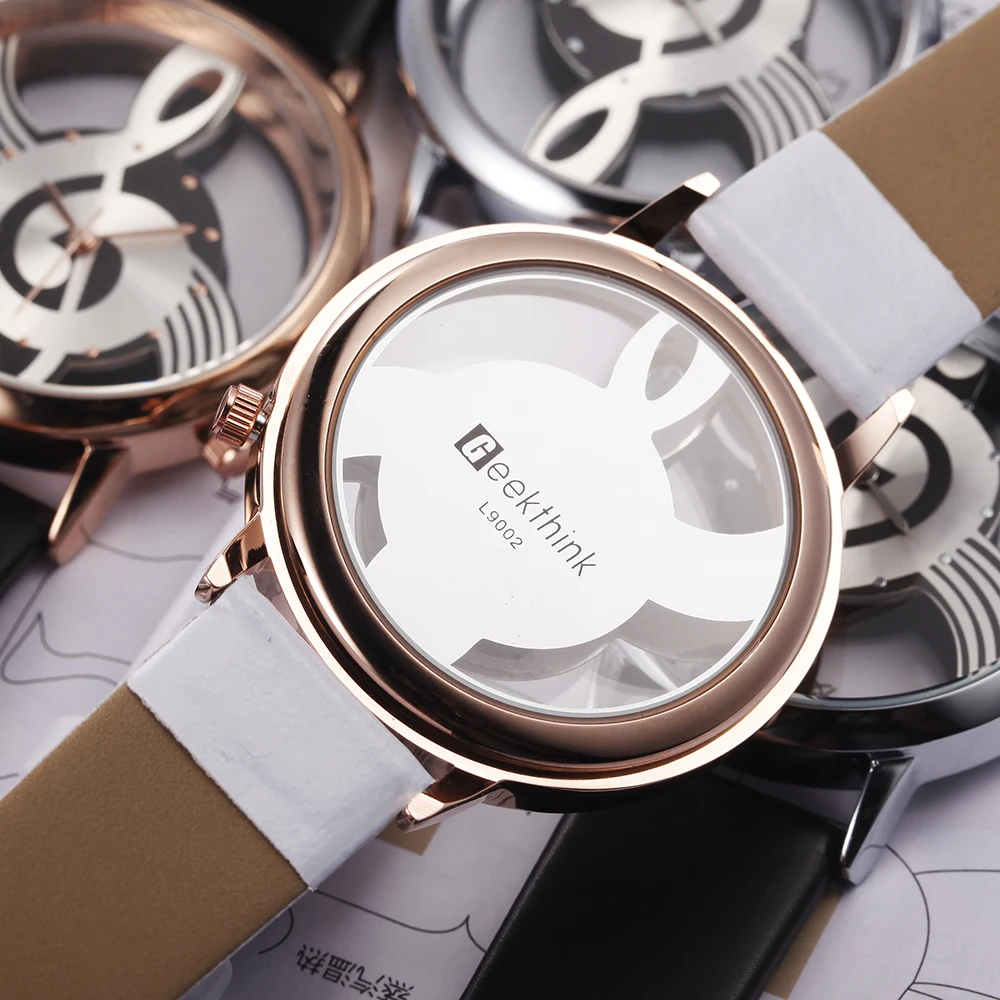 Женские кварцевые аналоговые часы с ремешком из натуральной кожи|clock brand|clock