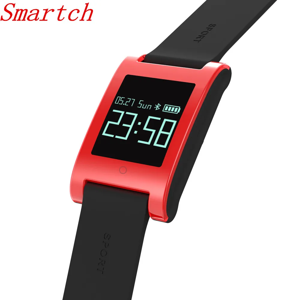Smartch DM68 сердечного ритма умный Браслет IP67 Водонепроницаемый крови Давление