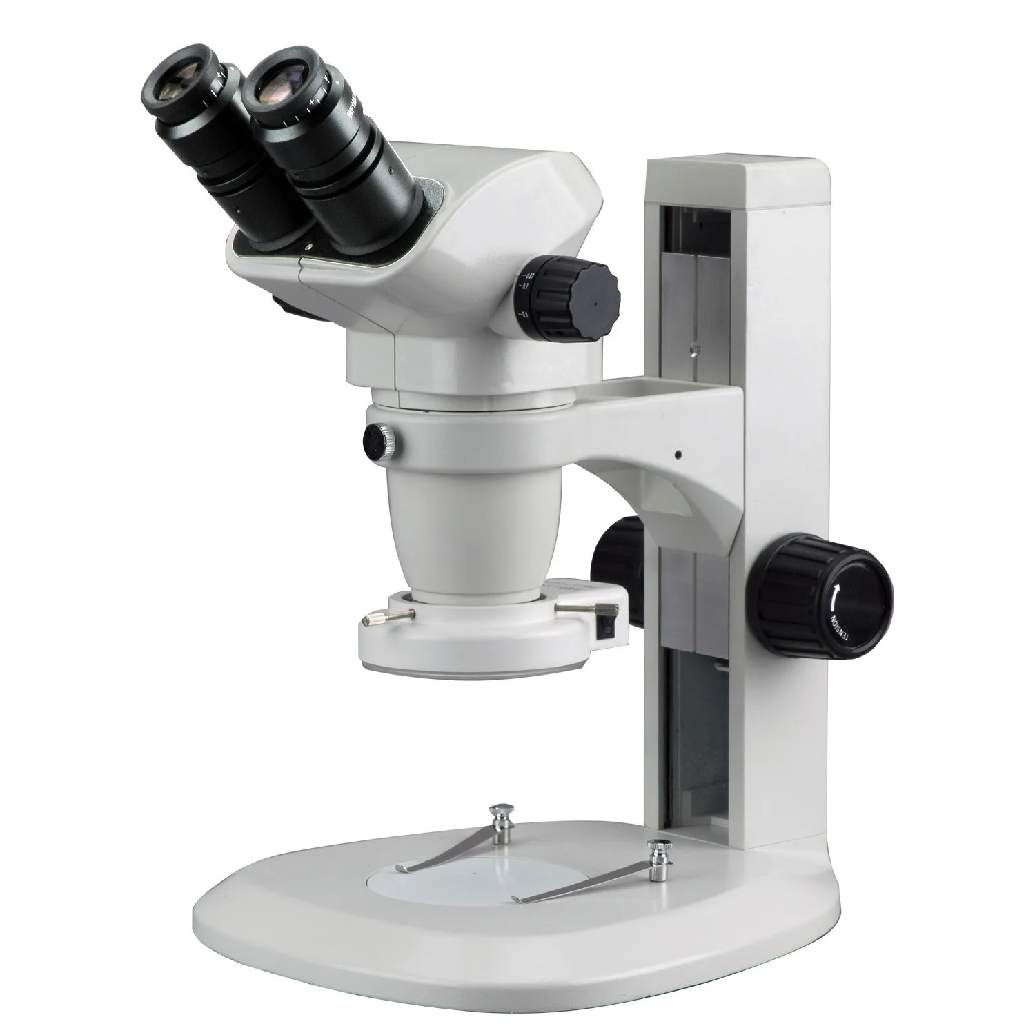 Микроскоп AmScope 6.7x 45x с парафокальным стереофоническим увеличением на