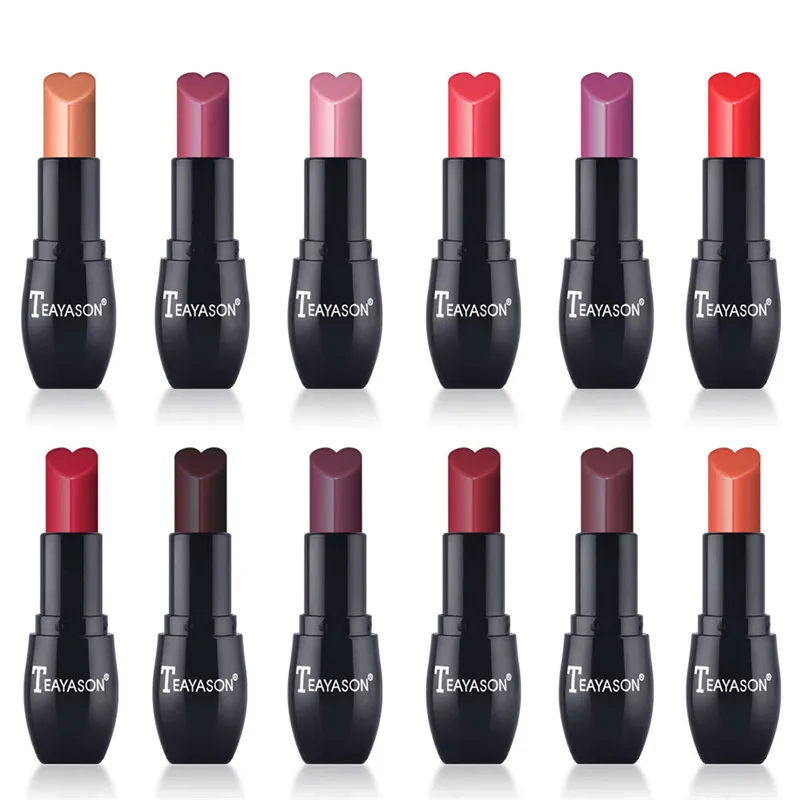 Женская матовая губная помада водостойкая с кошачьими дубинками фиолетовая