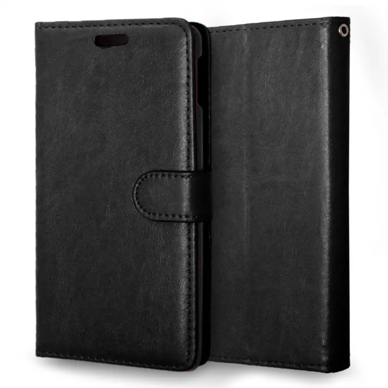 Роскошный чехол бумажник с 3 кредитными картами кожаный флип брендовый для Sony Xperia