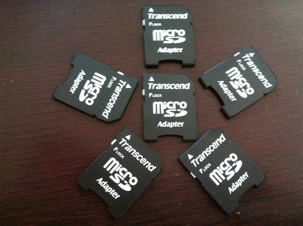 10PCS/LOT Brand High quality Transcend TF card reader TO SD CARD Adapter micro sd TransFlash memory adapter Wholesale | Компьютеры и