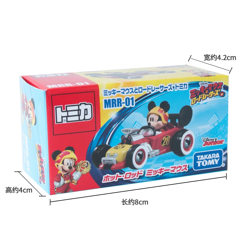 Tomica автомобиль Микки Минни литье под давлением игрушки Металлическая Модель