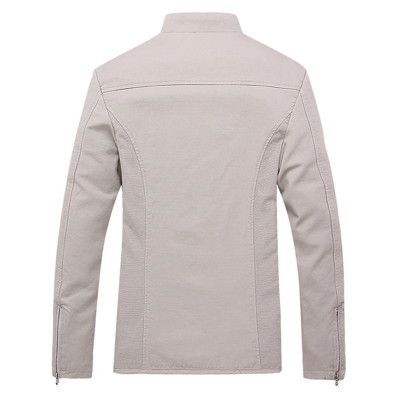 2020 брендовая Новая Осенняя мужская повседневная куртка пальто мода 100% хлопок