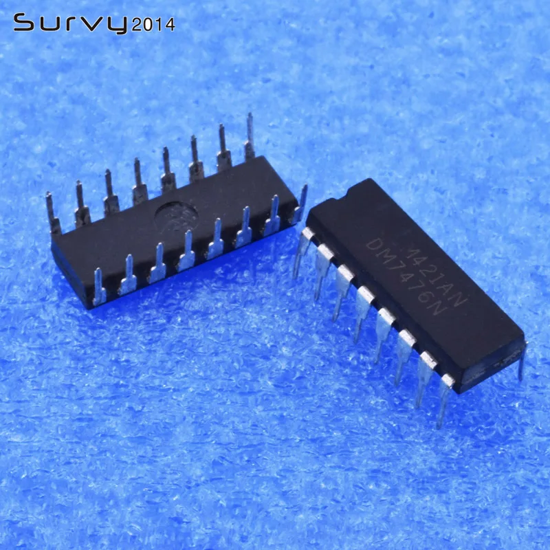 1/5 шт DM7476N DM7476 DIP 16 IC NSC высокое качество US|Интегральные схемы| |
