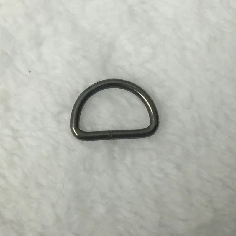 50PCS/LOT 15mm Silver Bronze Gunmetal type D ring Connection alloy metal shoes bags Buckles DIY Accessory | Дом и сад