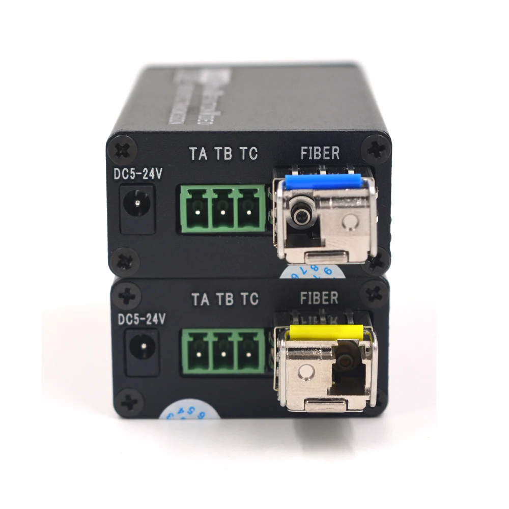 3G SDI Волоконно-Оптические медиаконвертеры с SFP simplex LC Singlemode-3G HD сигнал через