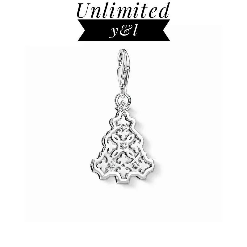 Подвеска на рождественскую елку подвески из стерлингового серебра 925 пробы стиль