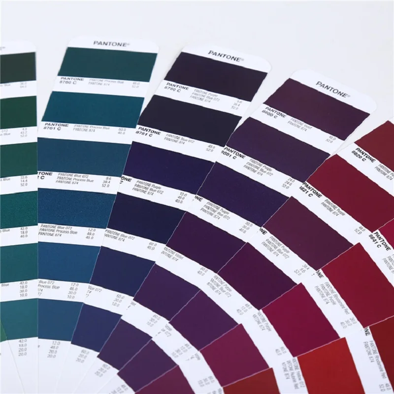 Схема калибровки Pantone металлический руководство по формуле/с покрытием GG 1507