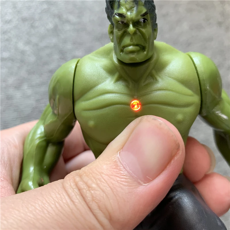Светодиодный танос Черная пантера дети marvel Капитан Америка Тор Железный человек Халк Мстители фигурка игрушки модель куклы