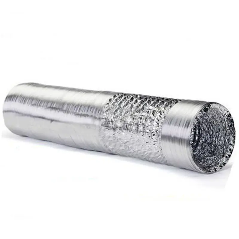 Двусторонняя трубка из алюминиевой фольги/выхлопная труба/телескопическая 200 мм