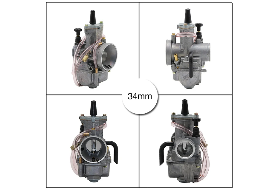 ZSDTRP мотоцикл 4 тактный KOSO ZSDTRP KEIHIN OKO 24 26 28 30 32 34 мм Карбюратор с мощностью Jet Fit гоночный Скутер ATV UTV