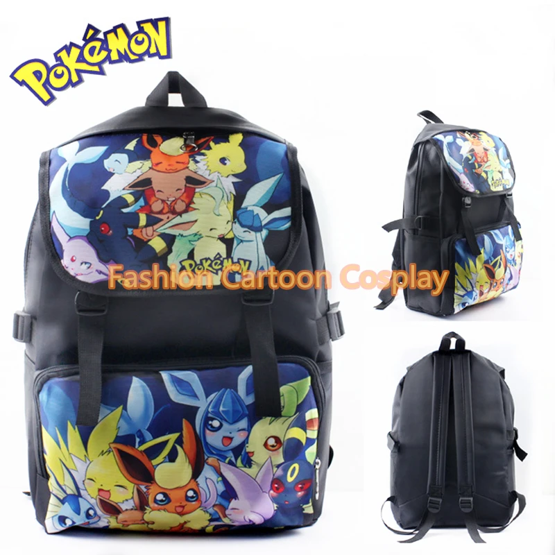 Горячая Pokemon Go Рюкзак Мультфильм Аниме Пикачу школьный ранец игра Карманный