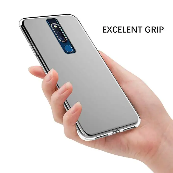 100 шт./лот чехол для телефона OPPO F11 Pro F11Pro ультратонкий прозрачный силиконовый из