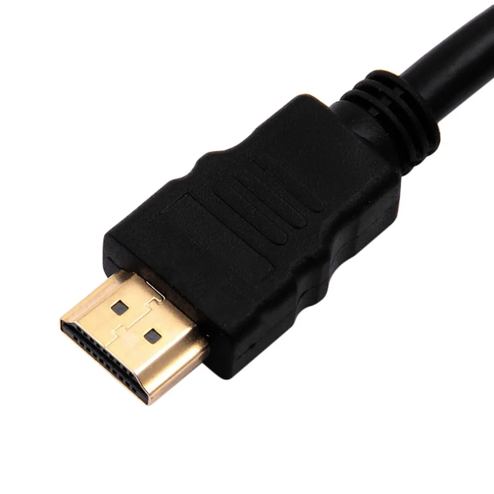 HDMI 2 порта вход Male 1 порт Выход Женский переключатель Y сплиттер Шнур кабель