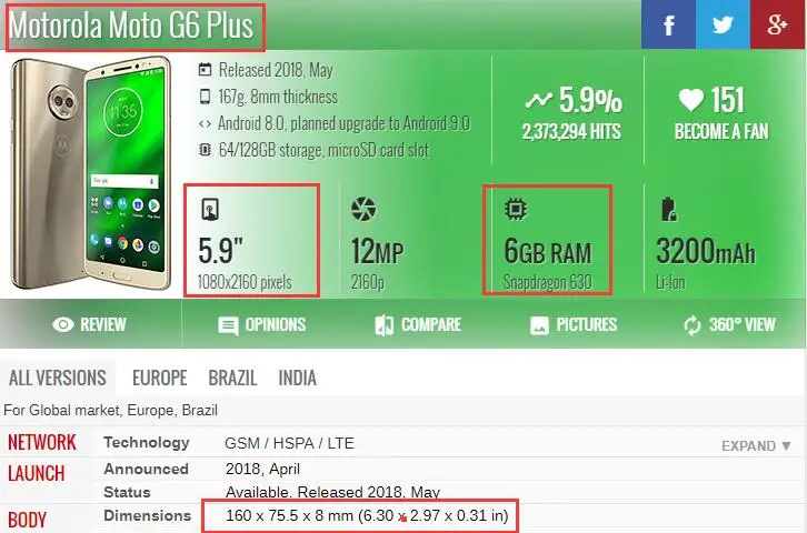 Задняя крышка аккумулятора для Motorola Moto G6 Plus стекло + пластиковый корпус двери Крышка G6/ 1S запасные ремонтные